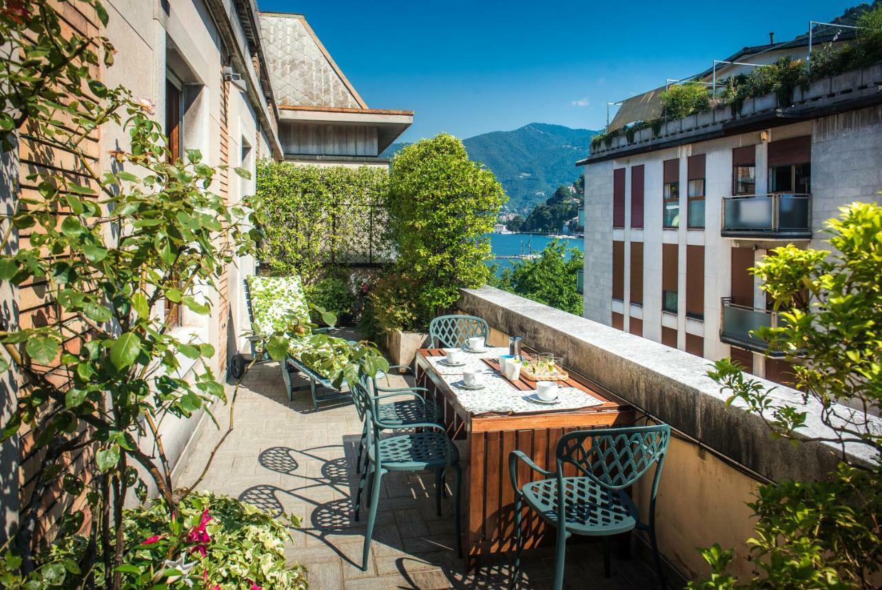 "The Terrace" Lake View - The House Of Travelers Côme Extérieur photo